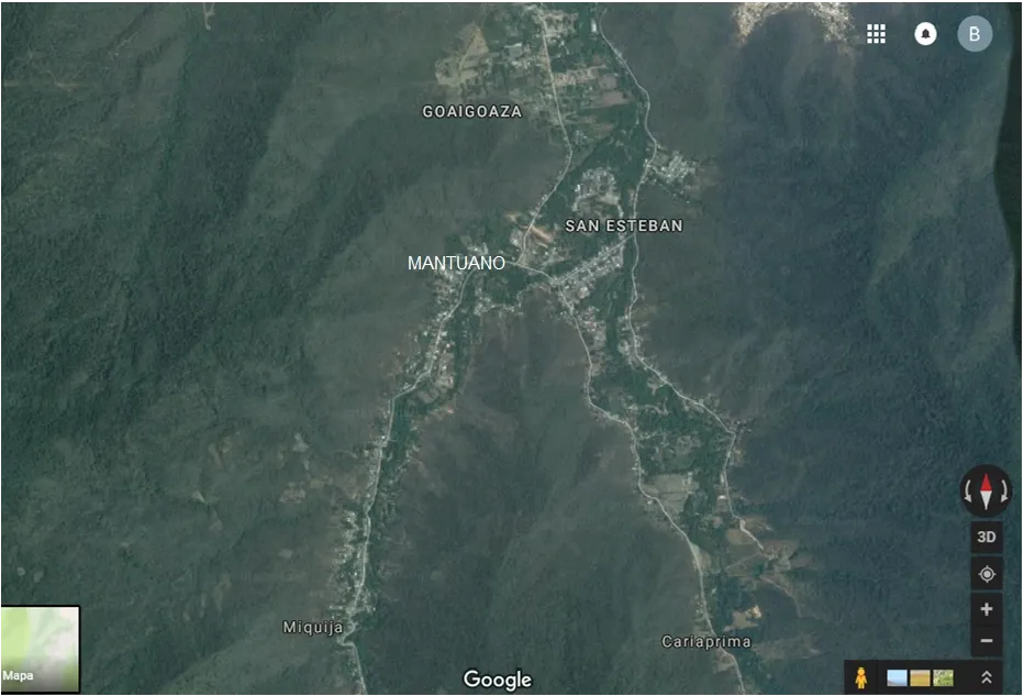 Mantuano map